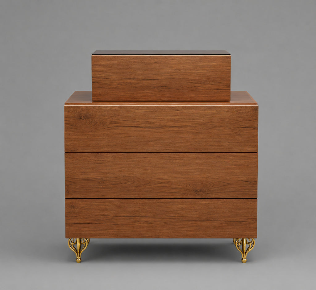 Walnut Elite Bedroom Set