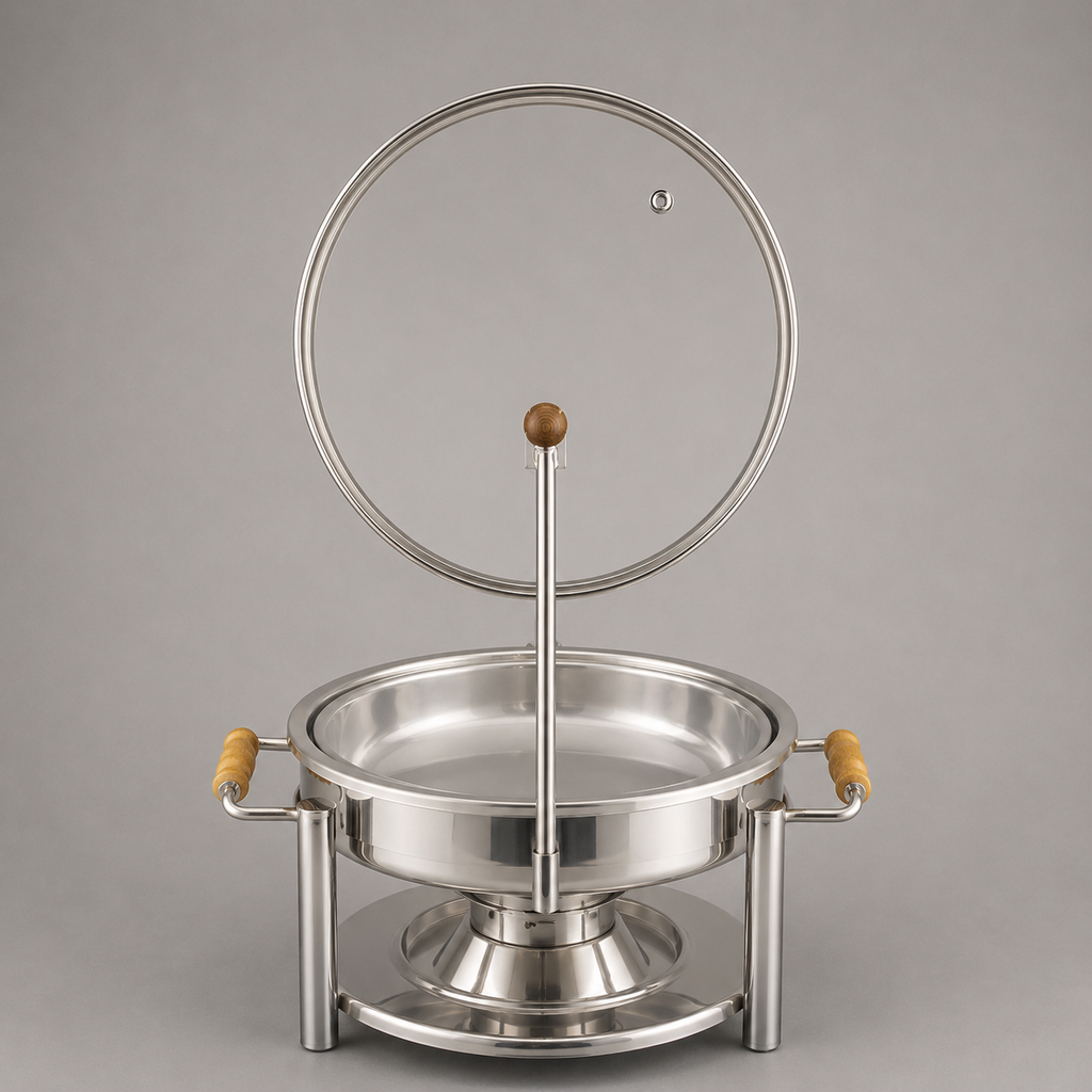 Classic Roll-Top Round Chafer