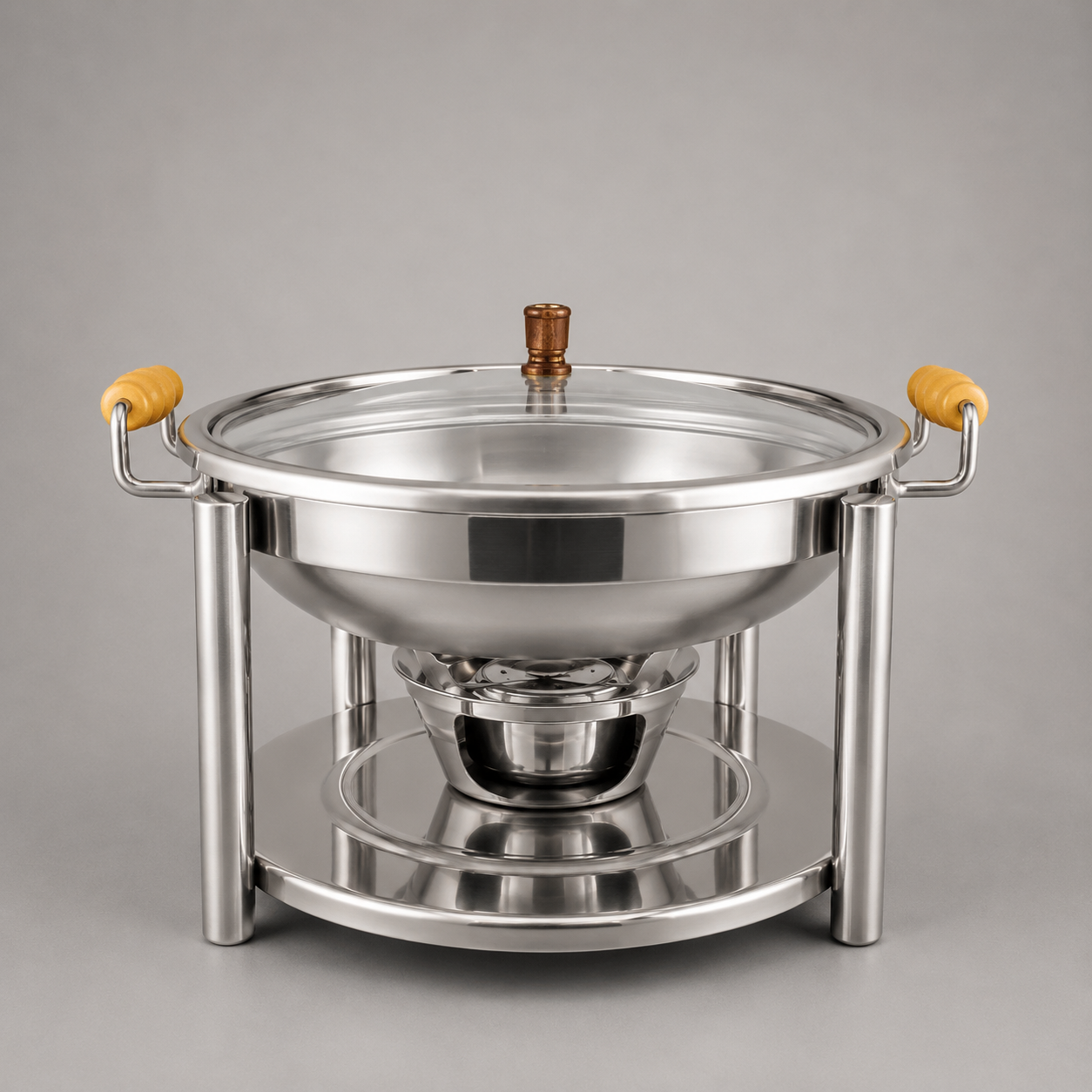 Classic Roll-Top Round Chafer