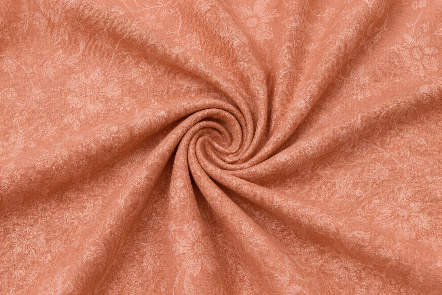 Blush Floral Banquet Table Linen